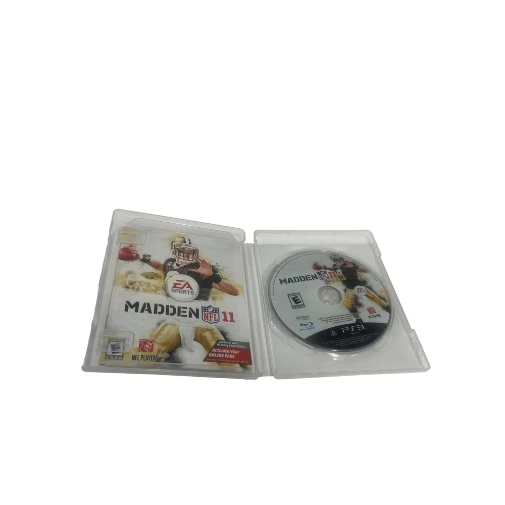 Madden NFL 11 Sony PlayStation 3 PS3 EA Sports Drew Brees Football Game CIB
